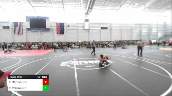 95 lbs Round Of 16 - Patrick Martinez, Pirates vs Ricardo Poolaw, NM BadBoyz