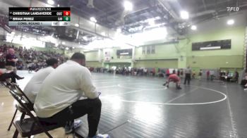 175 lbs Cons. Round 1 - Christian Landaverde, CHATSWORTH vs Brian Perez, CARSON