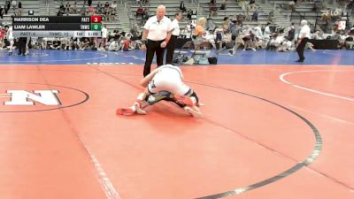 132 lbs Round Of 64 - Harrison Dea, Patton Trained Blue - HSB vs Liam Lawler, TNWC Black - HSB