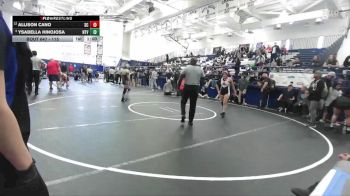 115 lbs Cons. Semi - Ysabella Hinojosa, Northview vs Allison Cano, San Clemente