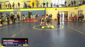 84 lbs Round 2 - Ryder Pankey, Lawrence Elite Wrestling Club vs Sawyer Roelofsen, Central Kansas Young Lions Wrestling Club