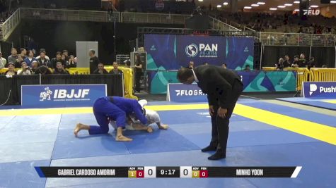 Minho Yoon vs Gabriel Cardoso Amorim 2025 Pan Jiu Jitsu IBJJF Championship