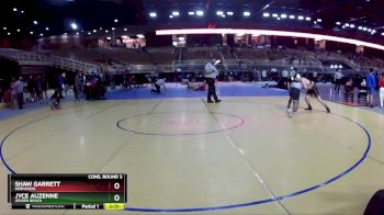 157 lbs Cons. Round 3 - Jyce Auzenne, Jensen Beach vs Shaw Garrett, Hernando