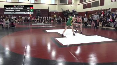 135 lbs Round 1 - Savannah Talyat, Cedar Rapids Kennedy vs Jadeyn Muetertheis, New Hampton/Turkey Valley