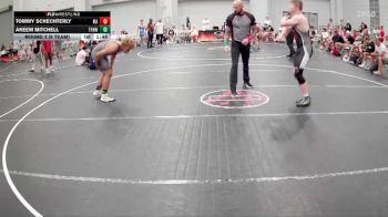 190 lbs Round 3 (6 Team) - Tommy Schechterly, Mat Assassins vs Akeem Mitchell, Top Rank Hawks Wrestling
