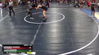 138 lbs Cons. Round 2 - Leonardo Valencia, Paso Robles HS vs Aaron Rodgers, Top Dog Wrestling Club