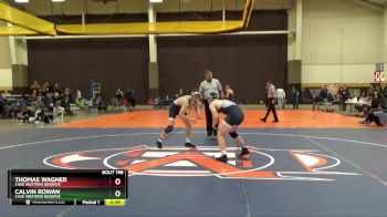 149 lbs Cons. Semi - Thomas Wagner, Case Western Reserve vs Calvin Rowan, Case Western Reserve