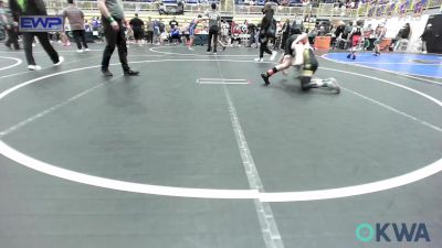 80 lbs Consi Of 8 #2 - Harding Hamilton, Cowboy Wrestling Club vs Briar Ware, Cleveland Takedown