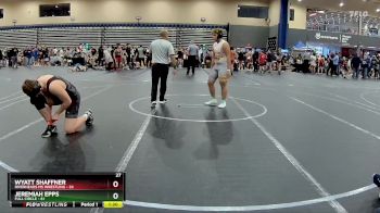 210 lbs Round 2 (8 Team) - Jeremiah Epps, Full Circle vs Wyatt Shaffner, Riverheads MS Wrestling