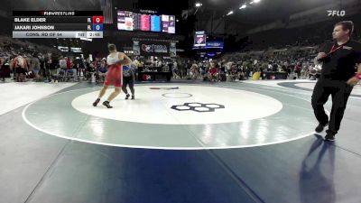 285 lbs Cons. Rd Of 64 - Blake Elder, FL vs Jakari Johnson, FL