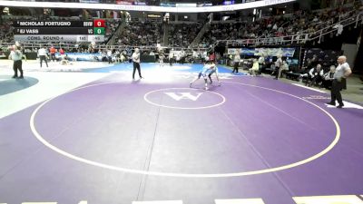 I-126 lbs Cons. Round 4 - Nicholas Fortugno, Briarcliff/Byram Hills/Valhalla/Westlake vs EJ Vass, Valley Central
