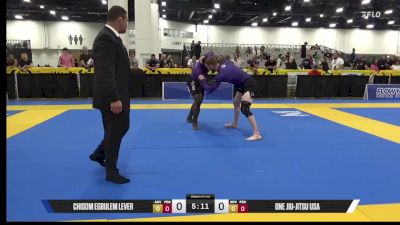 One Jiu-Jitsu USA vs Chisom Egbulem Lever 2025 World IBJJF Jiu-Jitsu No-Gi Championship