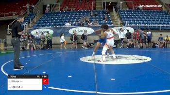 138 lbs Cons 32 #1 - Jason Wilcox, Washington vs Bennybritten Madrid, Arizona