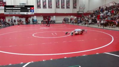 103 lbs 3rd Place Match - Jessica Cottings, Linfield University vs Marlie Skidmore, Treasure Valley Community College