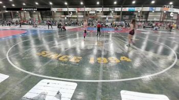 130 lbs 2nd Place Match - Kinley Liles, Terry Wrestling Club vs Milla Bretz, Natrona Colts