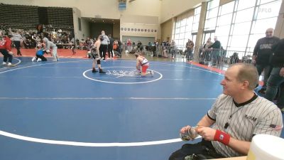 97 lbs Rr Rnd 4 - Quinlan Moran, Washington Twp - ESC vs Ryan Miller, SAVAGE Wrestling Academy - ESC