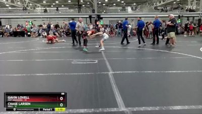 88 lbs Placement (4 Team) - Gavin Lovell, Mat Assassins vs Chase Larsen, Wall