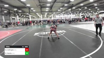 109 lbs Consi Of 8 #2 - Noah Callirgos, Grindhouse WC vs Gavin Handy, Grindhouse WC