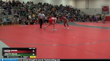 138 lbs Cons. Round 2 - Austin Zimmer, Montrose vs Jordyn Willie, Central Of Grand Junction