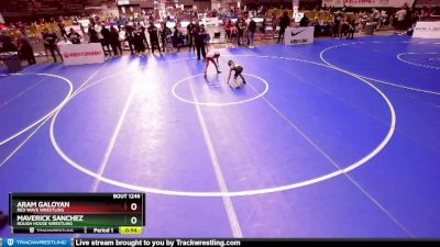 67 lbs Cons. Semi - Maverick Sanchez, Rough House Wrestling vs Aram Galoyan, Red Wave Wrestling