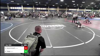 90 lbs Consi Of 8 #2 - Zachary Scarminach, Grindhouse WC vs Cole Taite, Ocrtc