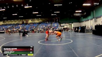 190 lbs Cons. Round 4 - Josiah Kelly, Pigeon Forge vs Elysijah Moore, Newton Conover