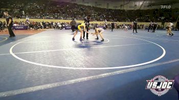 98 lbs Round Of 16 - Cooper Keely, Blanchard Wrestling Club vs Landon Heskett, Newkirk Takedown Club