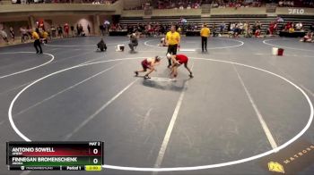 114 Championship Bracket Champ. Round 2 - Finnegan Bromenschenkel, Anoka vs Antonio Sowell, Amery