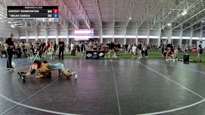 120 lbs Champ. Round 2 - Argisht Mamikonyan, Mountain Freestyle Wrestling vs Micah Garcia, California