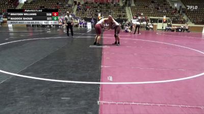 1A-4A 215 Champ. Round 1 - Maddox Shoub, Satsuma vs Brayden Williams, Thomasville HS