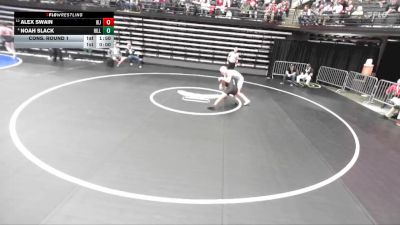 5A 165 lbs Cons. Round 1 - Alex Swain, West Jordan vs Noah Slack, Hillcrest