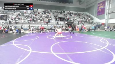 72 kg Cons. Rd Of 16 - Natalia Righellis, Na Koa Training Center vs Hailey Sutton, Argo Wrestling Club
