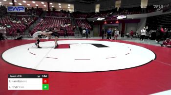 115 lbs Round Of 16 - Theresa Hamilton, Bartlesville High School Girls vs Lizzy Pryor, Chandler High School Girls