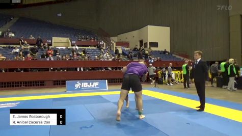 Evan James Rosborough vs Roberto Anibal Caceres Con 2024 Pan IBJJF Jiu-Jitsu No-Gi Championship