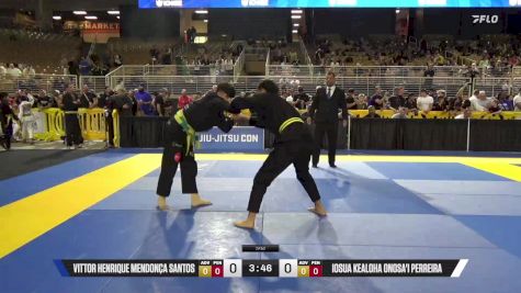 Iosua Kealoha Onosa'i Perreira vs Vittor Henrique Mendonça Santos 2025 Pan Kids Jiu-Jitsu IBJJF Championship