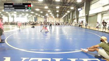 107 lbs Rr Rnd 2 - Emma Cain, Orchard South Girls vs Kenzie Kumm, 757 Sirens