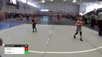 50 lbs Quarterfinal - Jordy Smart, Ravage vs Noah Lopez, Montrose Elite