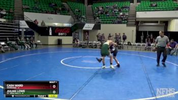 146 lbs Finals (2 Team) - Cash Ward, Ranburne vs Julian Lowe, St. John Paul II