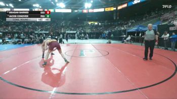 5A 157 lbs Cons. Round 1 - Deagan Barnes, Columbia vs Jacob Conover, Pocatello