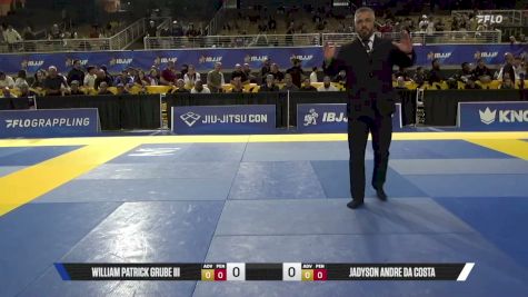 Jadyson Andre Da Costa vs William Patrick Grube III 2026 Pan Jiu Jitsu IBJJF Championship
