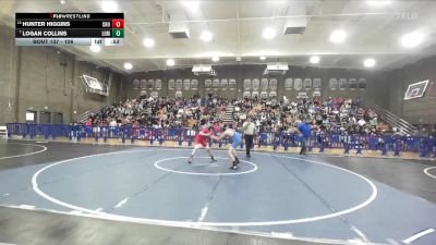 106 lbs Cons. Round 3 - Hunter Higgins, Chowchilla vs Logan Collins, Lompoc