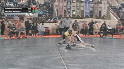 84_G lbs Consi Of 8 #2 - Gina Mastrofilippo, Emmaus vs Breslyn Simmons, Quaker Valley