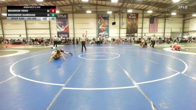 126 lbs Round Of 64 - Brandon Veno, OH vs Mohinder Ramdhan, VA