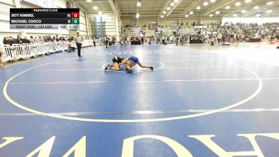 120 lbs Round Of 64 - Jett Kimmel, PA vs Michael Cuoco, RI