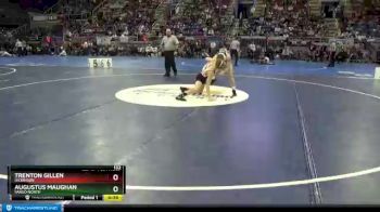 132 lbs 5th Place Match - Trenton Gillen, Dickinson vs Augustus Maughan, Fargo North