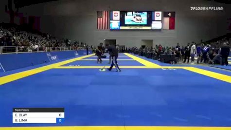 ELISABETH CLAY vs GABREILLE LIMA 2021 World IBJJF Jiu-Jitsu No-Gi Championship