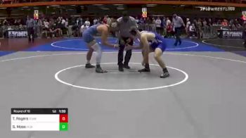 182 lbs Round Of 16 - Trystan Rogers, Team Georgie vs Seth Moss, High Elevation Wrestling Club