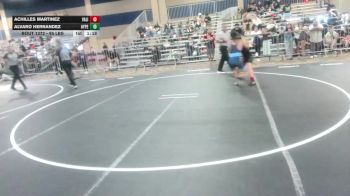 95 lbs Round Of 16 - Achilles Martinez, Valiant College Prep vs Alvaro Hernandez, Hyperbolic
