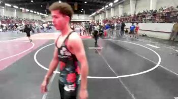 126 lbs 2nd Place - Caden Leyba, Yotes WC vs Dario Valdez, Alamosa