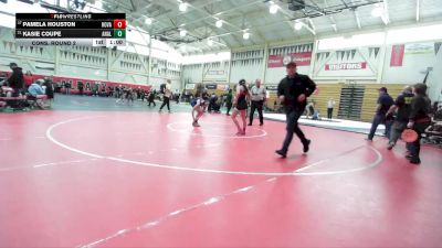 120 lbs Cons. Round 2 - Kasie Coupe, Analy vs Pamela Houston, Hoopa Valley